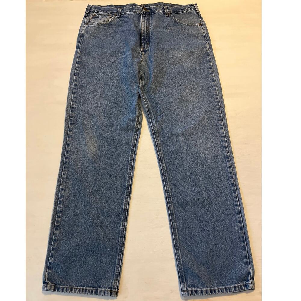 Carhartt B180 Straight Leg Jeans Mens Size 40x34 Traditional Fit Workwear Chore